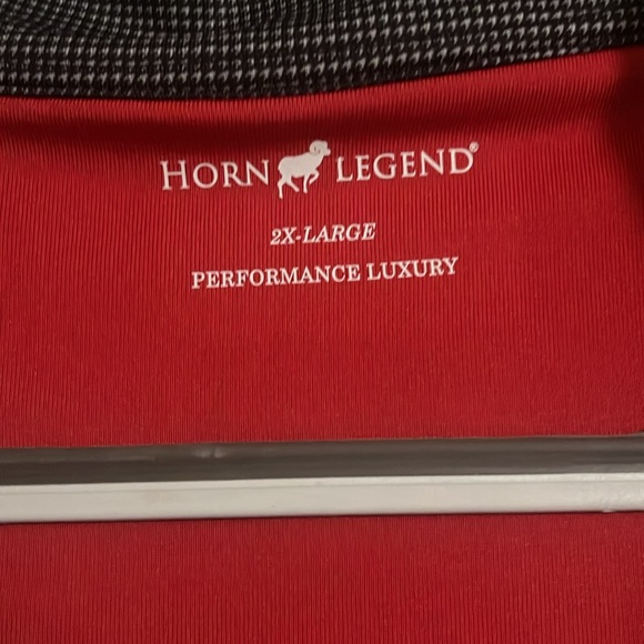 Men’s performance University of Georgia houndstooth quarter zip pullover - Picture 4 of 4